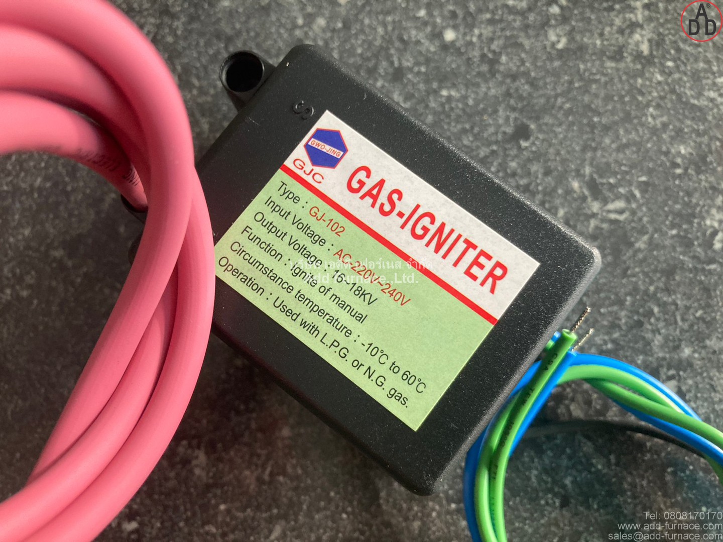 GAS-IGNITER Type:GJ-102 (6)